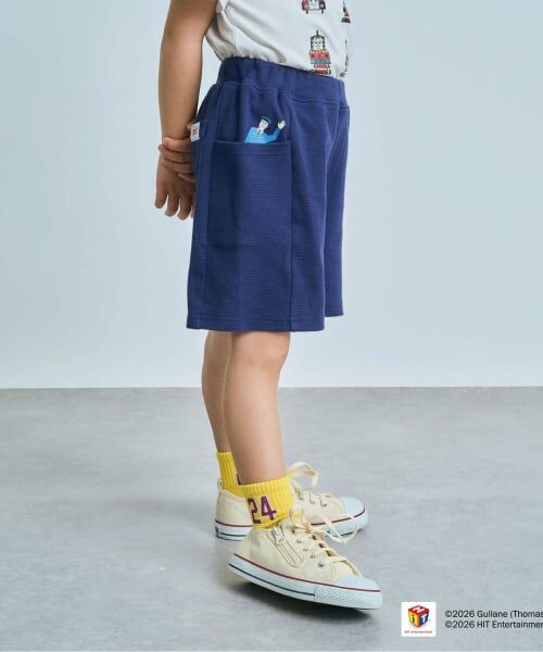 b・ROOM / ビールーム ショート・ハーフ・半端丈パンツ | 【きかんしゃトーマス】トーマスワンポイントハーフパンツ | 詳細24