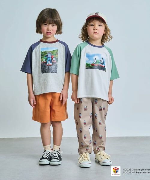 b・ROOM / ビールーム ショート・ハーフ・半端丈パンツ | 【きかんしゃトーマス】トーマスワンポイントハーフパンツ | 詳細27