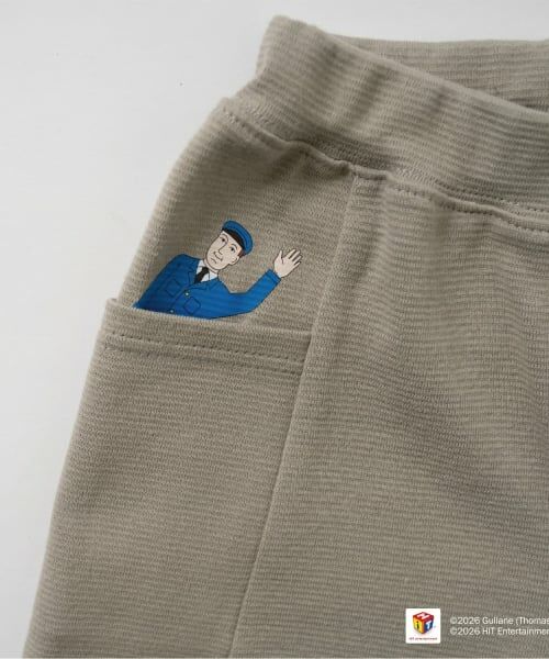 b・ROOM / ビールーム ショート・ハーフ・半端丈パンツ | 【きかんしゃトーマス】トーマスワンポイントハーフパンツ | 詳細4