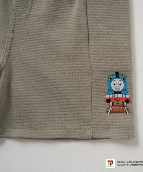 b・ROOM / ビールーム ショート・ハーフ・半端丈パンツ | 【きかんしゃトーマス】トーマスワンポイントハーフパンツ | 詳細8