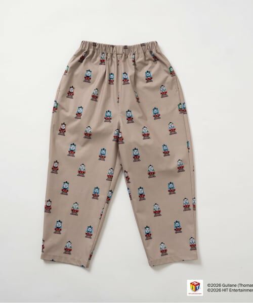 b・ROOM / ビールーム その他パンツ | 【きかんしゃトーマス】トーマス総柄パンツ | 詳細1