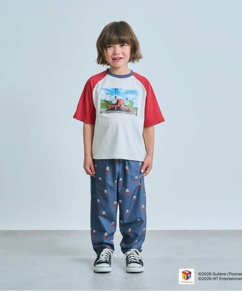 b・ROOM / ビールーム その他パンツ | 【きかんしゃトーマス】トーマス総柄パンツ | 詳細18