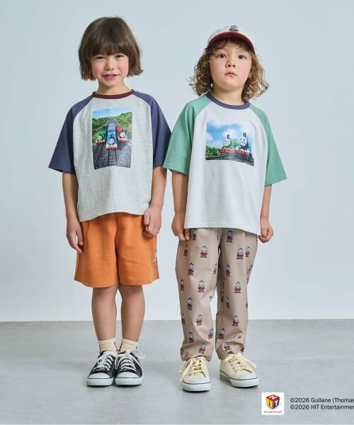 b・ROOM / ビールーム その他パンツ | 【きかんしゃトーマス】トーマス総柄パンツ | 詳細19