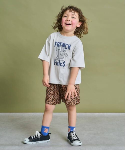 b・ROOM / ビールーム Tシャツ | 【防汚・速乾・型崩れしない】ジャンクフードアソートプリントTシャツ | 詳細21