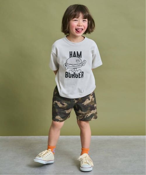 b・ROOM / ビールーム Tシャツ | 【防汚・速乾・型崩れしない】ジャンクフードアソートプリントTシャツ | 詳細24