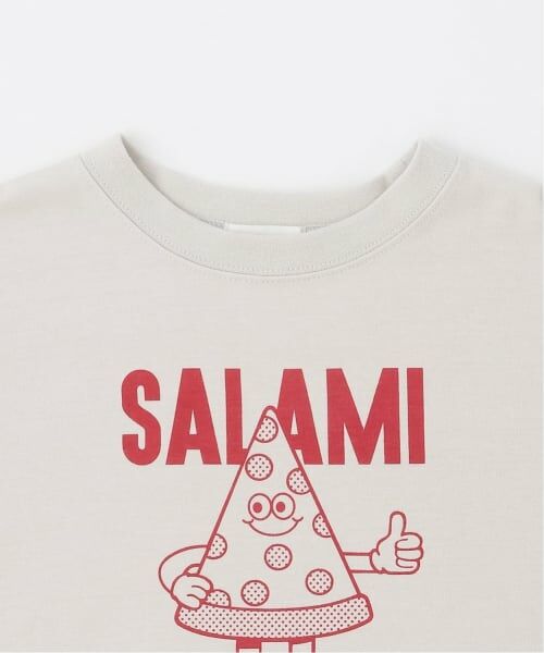 b・ROOM / ビールーム Tシャツ | 【防汚・速乾・型崩れしない】ジャンクフードアソートプリントTシャツ | 詳細6