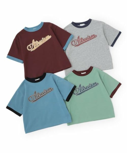 b・ROOM / ビールーム Tシャツ | 【防汚・速乾・型崩れしない】カスレロゴプリントリンガーTシャツ | 詳細11