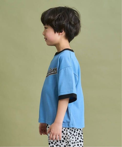 b・ROOM / ビールーム Tシャツ | 【防汚・速乾・型崩れしない】カスレロゴプリントリンガーTシャツ | 詳細13