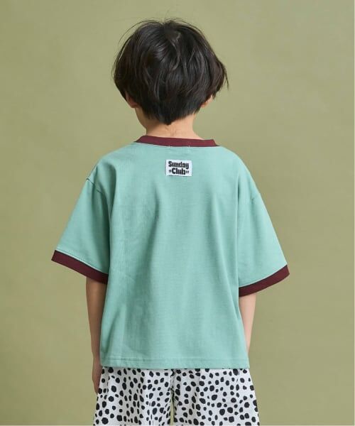 b・ROOM / ビールーム Tシャツ | 【防汚・速乾・型崩れしない】カスレロゴプリントリンガーTシャツ | 詳細20