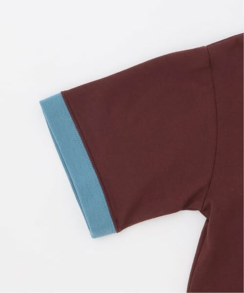 b・ROOM / ビールーム Tシャツ | 【防汚・速乾・型崩れしない】カスレロゴプリントリンガーTシャツ | 詳細7