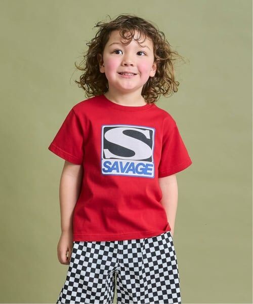 b・ROOM / ビールーム Tシャツ | 【防汚・速乾・型崩れしない】選べる８パターンアソートプリントTシャツ（ディープ レッド）