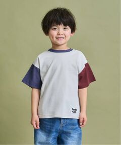 b・ROOM / ビールーム Tシャツ | 【防汚・速乾・型崩れしない】【どちらが前でもOK】テトラード配色Tシャツ
