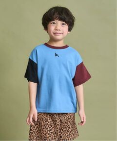 b・ROOM / ビールーム Tシャツ | 【防汚・速乾・型崩れしない】【どちらが前でもOK】テトラード配色Tシャツ