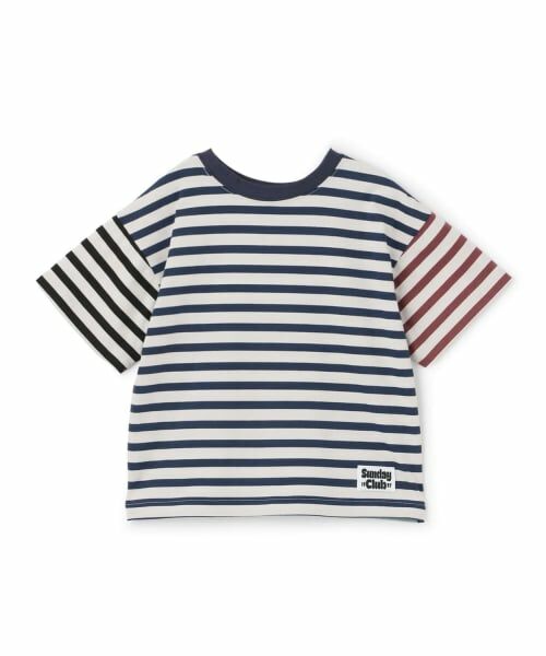 b・ROOM / ビールーム Tシャツ | 【防汚・速乾・型崩れしない】【どちらが前でもOK】テトラード配色Tシャツ | 詳細10