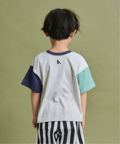 b・ROOM / ビールーム Tシャツ | 【防汚・速乾・型崩れしない】【どちらが前でもOK】テトラード配色Tシャツ | 詳細21