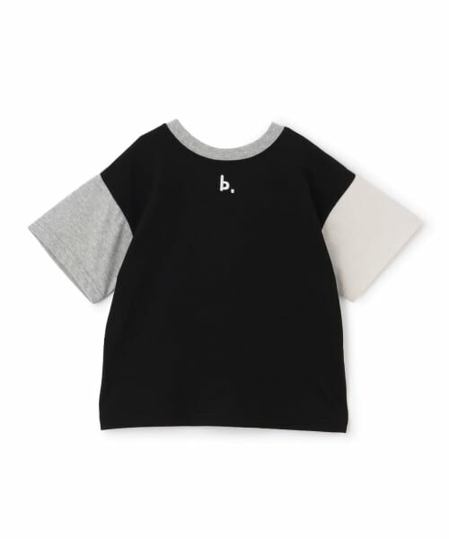 b・ROOM / ビールーム Tシャツ | 【防汚・速乾・型崩れしない】【どちらが前でもOK】テトラード配色Tシャツ | 詳細4