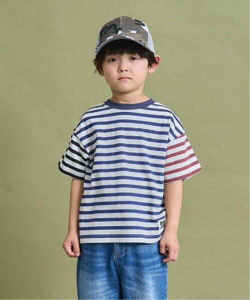 b・ROOM / ビールーム Tシャツ | 【防汚・速乾・型崩れしない】【どちらが前でもOK】テトラード配色Tシャツ（マルチ）