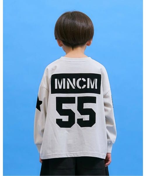 b・ROOM / ビールーム Tシャツ | 【防汚・速乾・型崩れしない】バックプリントTシャツ【MNCM】（アイボリー）