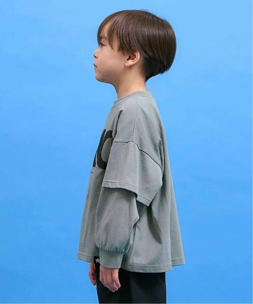 b・ROOM / ビールーム Tシャツ | 【防汚・速乾・型崩れしない】フェイクレイヤードTシャツ【MNCM】 | 詳細17