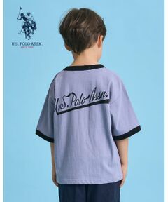 b・ROOM / ビールーム Tシャツ | 【U.S. POLO ASSN.】ワイドシルエットリンガーTシャツ