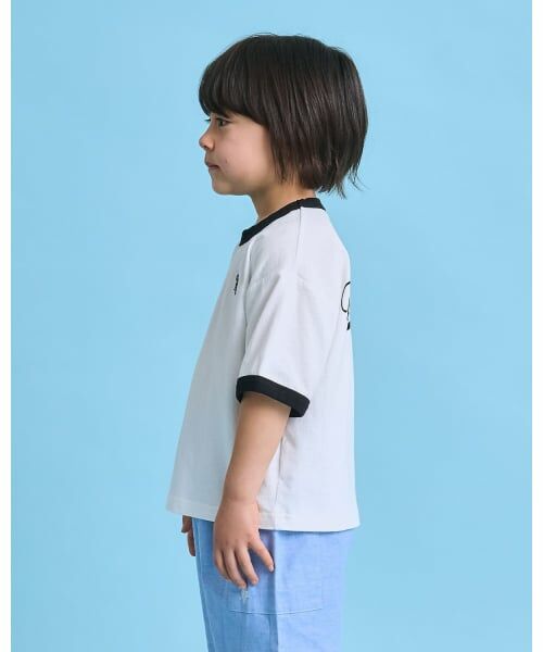 b・ROOM / ビールーム Tシャツ | 【U.S. POLO ASSN.】ワイドシルエットリンガーTシャツ | 詳細13