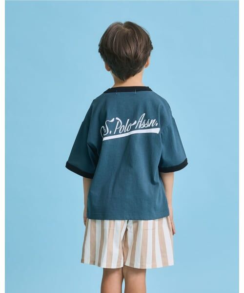 b・ROOM / ビールーム Tシャツ | 【U.S. POLO ASSN.】ワイドシルエットリンガーTシャツ | 詳細16