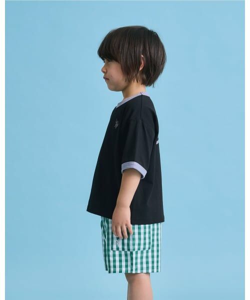 b・ROOM / ビールーム Tシャツ | 【U.S. POLO ASSN.】ワイドシルエットリンガーTシャツ | 詳細17