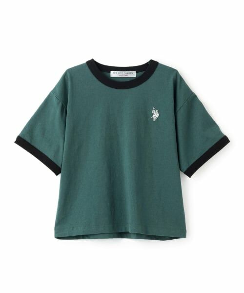 b・ROOM / ビールーム Tシャツ | 【U.S. POLO ASSN.】ワイドシルエットリンガーTシャツ | 詳細2
