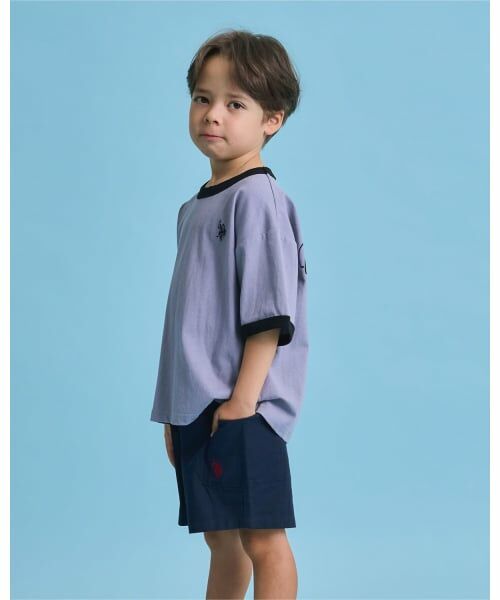 b・ROOM / ビールーム Tシャツ | 【U.S. POLO ASSN.】ワイドシルエットリンガーTシャツ | 詳細20