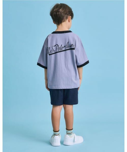 b・ROOM / ビールーム Tシャツ | 【U.S. POLO ASSN.】ワイドシルエットリンガーTシャツ | 詳細21