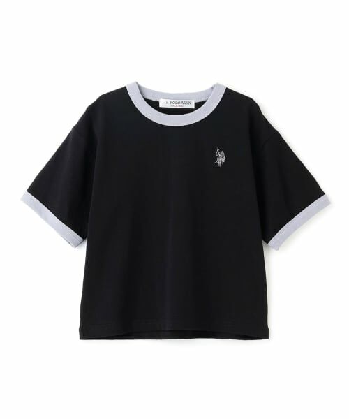 b・ROOM / ビールーム Tシャツ | 【U.S. POLO ASSN.】ワイドシルエットリンガーTシャツ | 詳細5