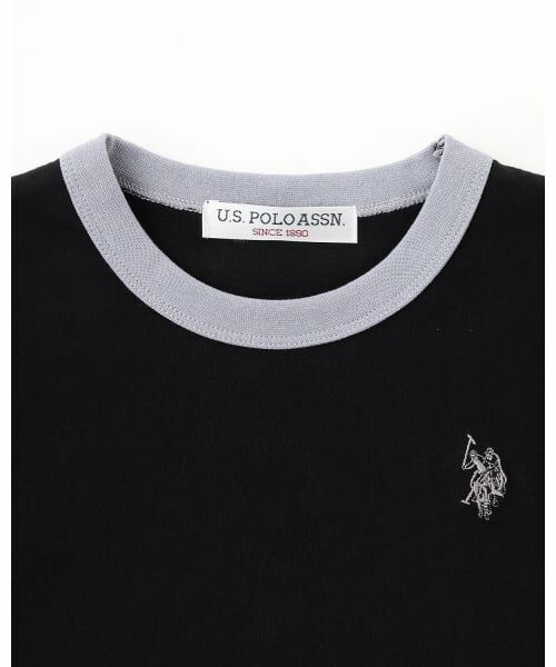 b・ROOM / ビールーム Tシャツ | 【U.S. POLO ASSN.】ワイドシルエットリンガーTシャツ | 詳細7
