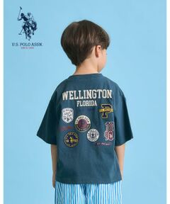 b・ROOM / ビールーム Tシャツ | 【U.S. POLO ASSN.】ワイドシルエットプリントTシャツ