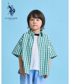 b・ROOM / ビールーム シャツ・ブラウス | 【U.S. POLO ASSN.】【セットアップ可】半袖リラックスシャツ