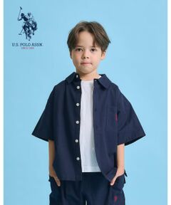 b・ROOM / ビールーム シャツ・ブラウス | 【U.S. POLO ASSN.】【セットアップ可】半袖リラックスシャツ
