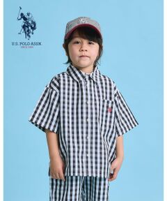 b・ROOM / ビールーム シャツ・ブラウス | 【U.S. POLO ASSN.】【セットアップ可】半袖リラックスシャツ