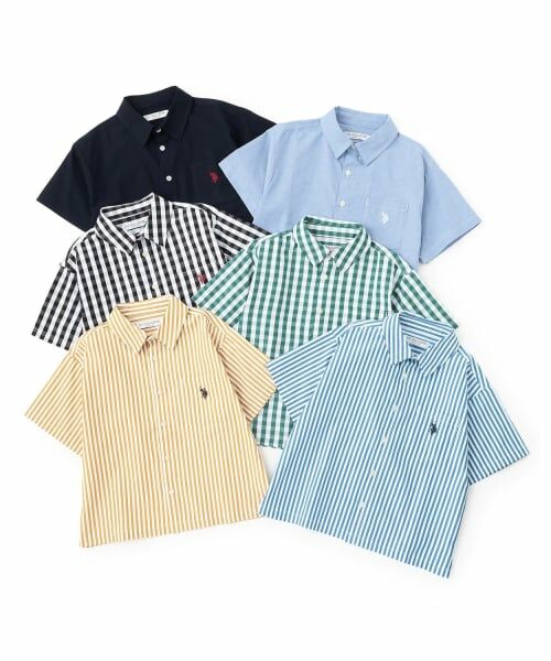 b・ROOM / ビールーム シャツ・ブラウス | 【U.S. POLO ASSN.】【セットアップ可】半袖リラックスシャツ | 詳細15