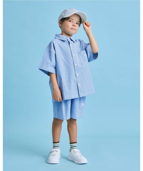 b・ROOM / ビールーム シャツ・ブラウス | 【U.S. POLO ASSN.】【セットアップ可】半袖リラックスシャツ | 詳細29