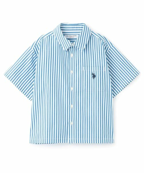 b・ROOM / ビールーム シャツ・ブラウス | 【U.S. POLO ASSN.】【セットアップ可】半袖リラックスシャツ | 詳細3