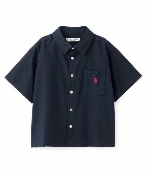 b・ROOM / ビールーム シャツ・ブラウス | 【U.S. POLO ASSN.】【セットアップ可】半袖リラックスシャツ | 詳細4