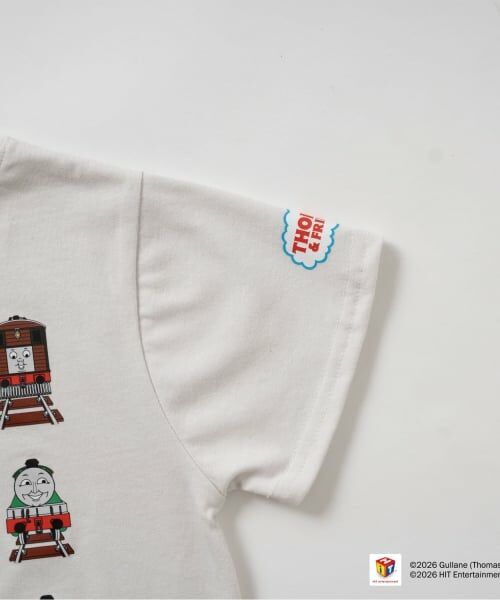 b・ROOM / ビールーム Tシャツ | 【きかんしゃトーマス】トーマスアンドフレンズ集合半袖Tシャツ | 詳細10