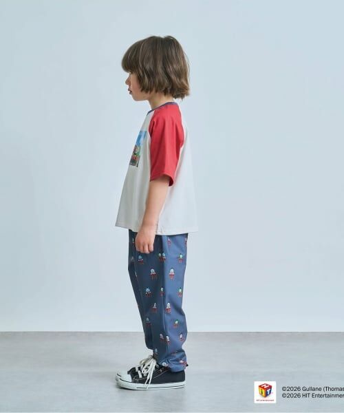 b・ROOM / ビールーム Tシャツ | 【きかんしゃトーマス】ラグラン半袖Tシャツ | 詳細13