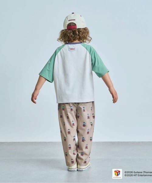 b・ROOM / ビールーム Tシャツ | 【きかんしゃトーマス】ラグラン半袖Tシャツ | 詳細17