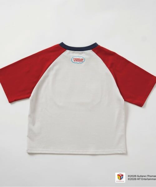 b・ROOM / ビールーム Tシャツ | 【きかんしゃトーマス】ラグラン半袖Tシャツ | 詳細6