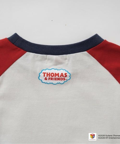b・ROOM / ビールーム Tシャツ | 【きかんしゃトーマス】ラグラン半袖Tシャツ | 詳細8