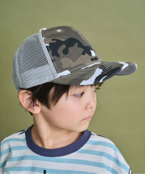 b・ROOM / ビールーム キャップ | メイサイメッシュキャップ（グレー）