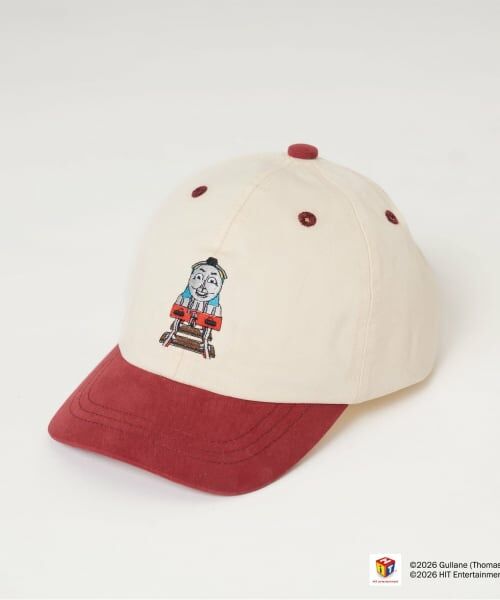 b・ROOM / ビールーム キャップ | 【きかんしゃトーマス】刺しゅうキャップ | 詳細1