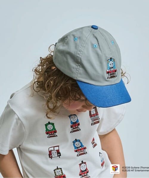 b・ROOM / ビールーム キャップ | 【きかんしゃトーマス】刺しゅうキャップ | 詳細17