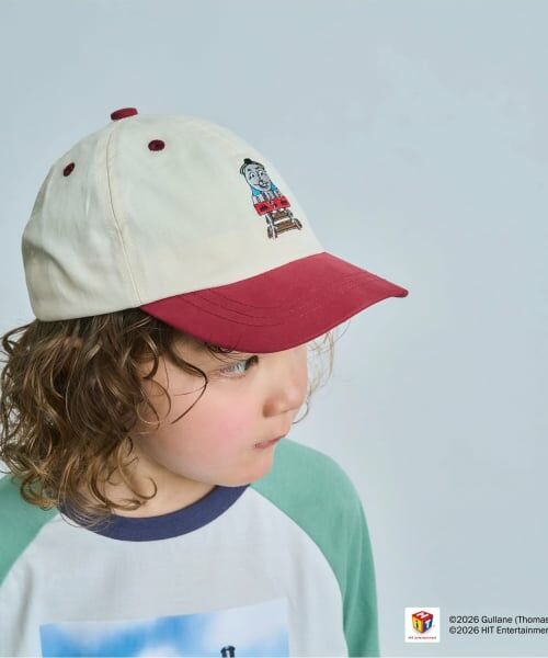 b・ROOM / ビールーム キャップ | 【きかんしゃトーマス】刺しゅうキャップ | 詳細9