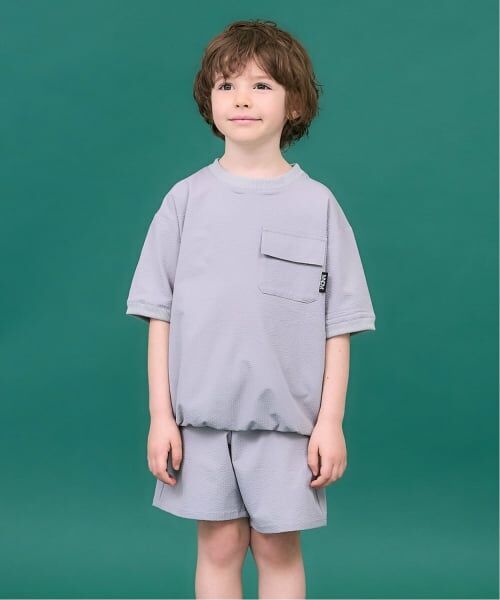 b・ROOM / ビールーム その他トップス | ドライサッカーセットアップ【MNCM】（グレー）